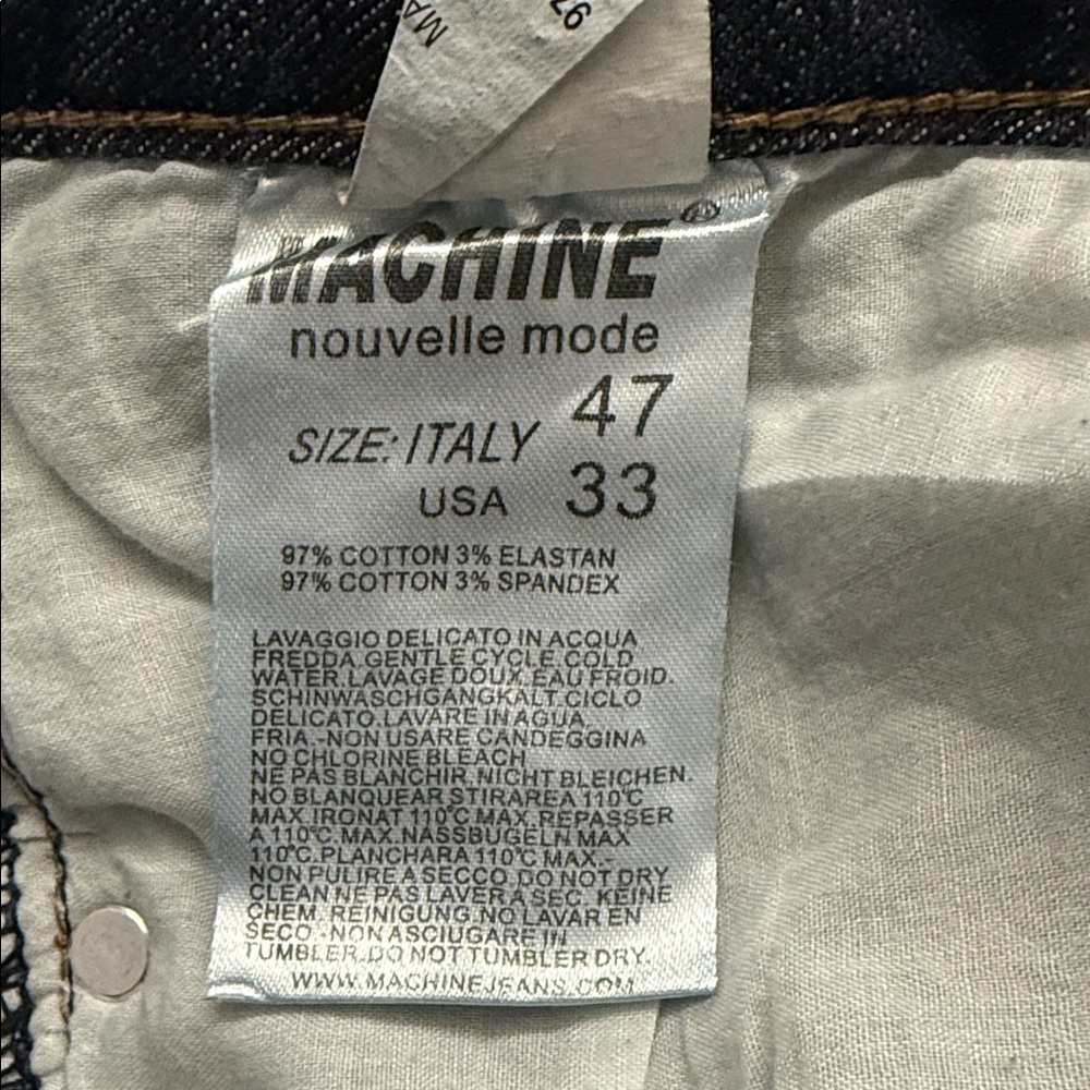 Machine Ripped Denim Pants - Picture 5 of 5